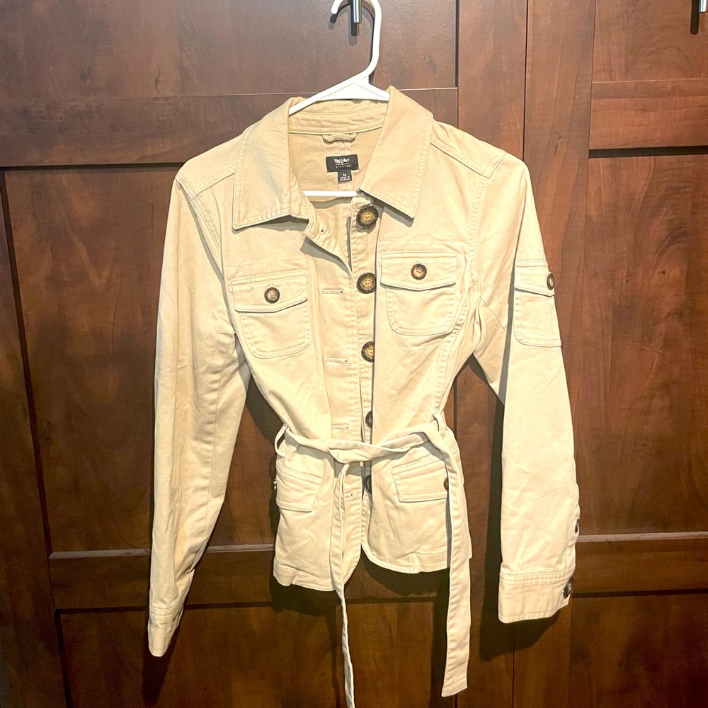 Mossimo Khaki surplus blazer
